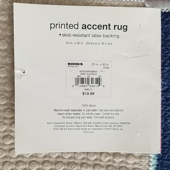 NWT Simple By Design Accent rug - Picture 4 of 5